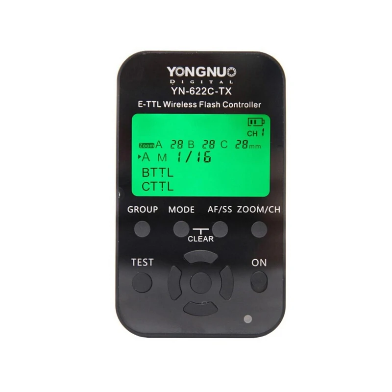 50D 60D 1D IIII 7D 5DIII 600D/T3i Yongnuo YN-622C-TX Wireless e-TTL Flash Controller Per Canon 1Dx 40D 500D/T1i 1Ds III 450D/Xsi 650D/T4i 1100D 400D/Xti 5DII 1000D LF467 1D IV 550D/T2i 50D 60D 1D IIII 7D 5DIII 600D/T3i Yongnuo YN-622C-TX Wireless e-TTL Flash Controller Per Canon 1Dx 40D 500D/T1i 1Ds III 450D/Xsi 650D/T4i 1100D 400D/Xti 5DII 1000D LF467 1D IV 550D/T2i