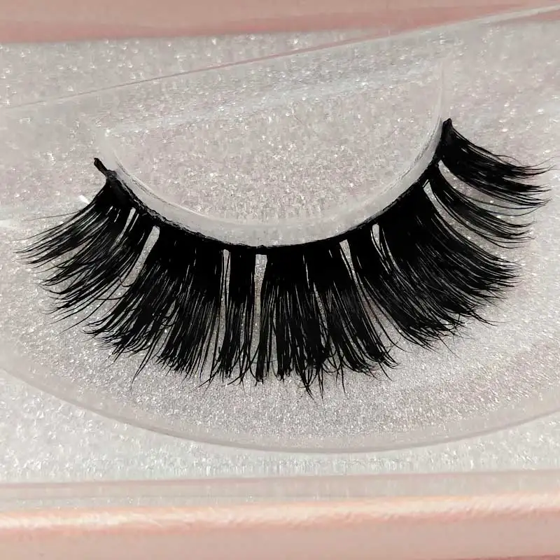 SDSP 1 pair Thick False Eyelashes Wispy 3D Mink Eyelashes Dramatic Maquiagem Cilios Soft Eyelashes Fake Eyelashes 