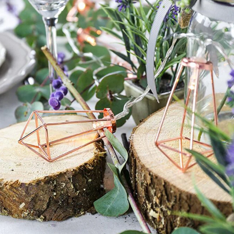  LED String Light Rose Gold Diamond 1020LEDs Water Droplet LED Fairy Battery Lights PartyGardenIndoorHolidayChristmas Decor (4)