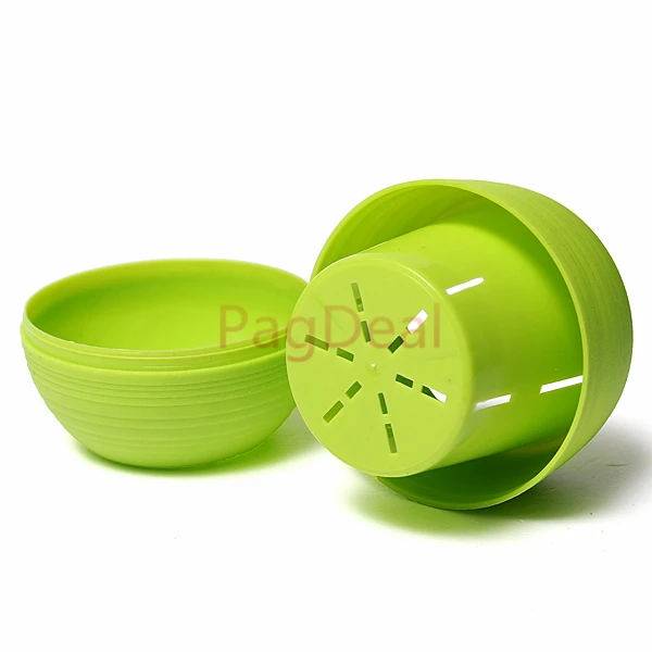 Colourful Round Pot04