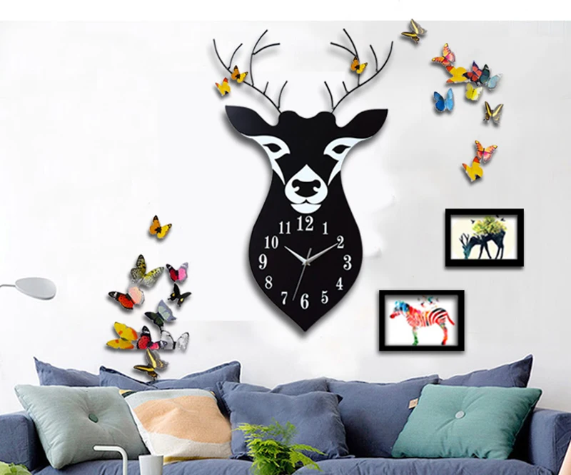 Wall Clock Vintage Retro Wall Clock Self Adhesive Wall Clock Nixie Modern Wall Clock Wall Clock Kids Led Clock Wall Clocks Home Decor (7)