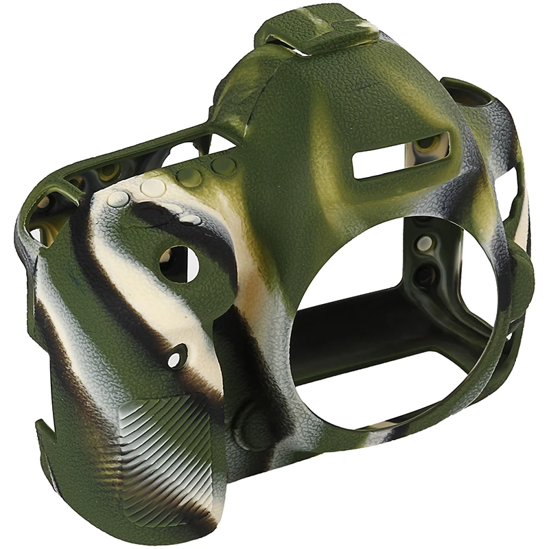 Soft Silicone Rubber Camera Protective Body Case Skin For Canon 5D4 5D Mark IV DSLR Camera Bag protector cover Drone Bags