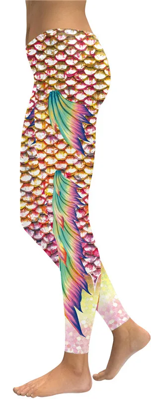 Gold mermaid scale legging (3)