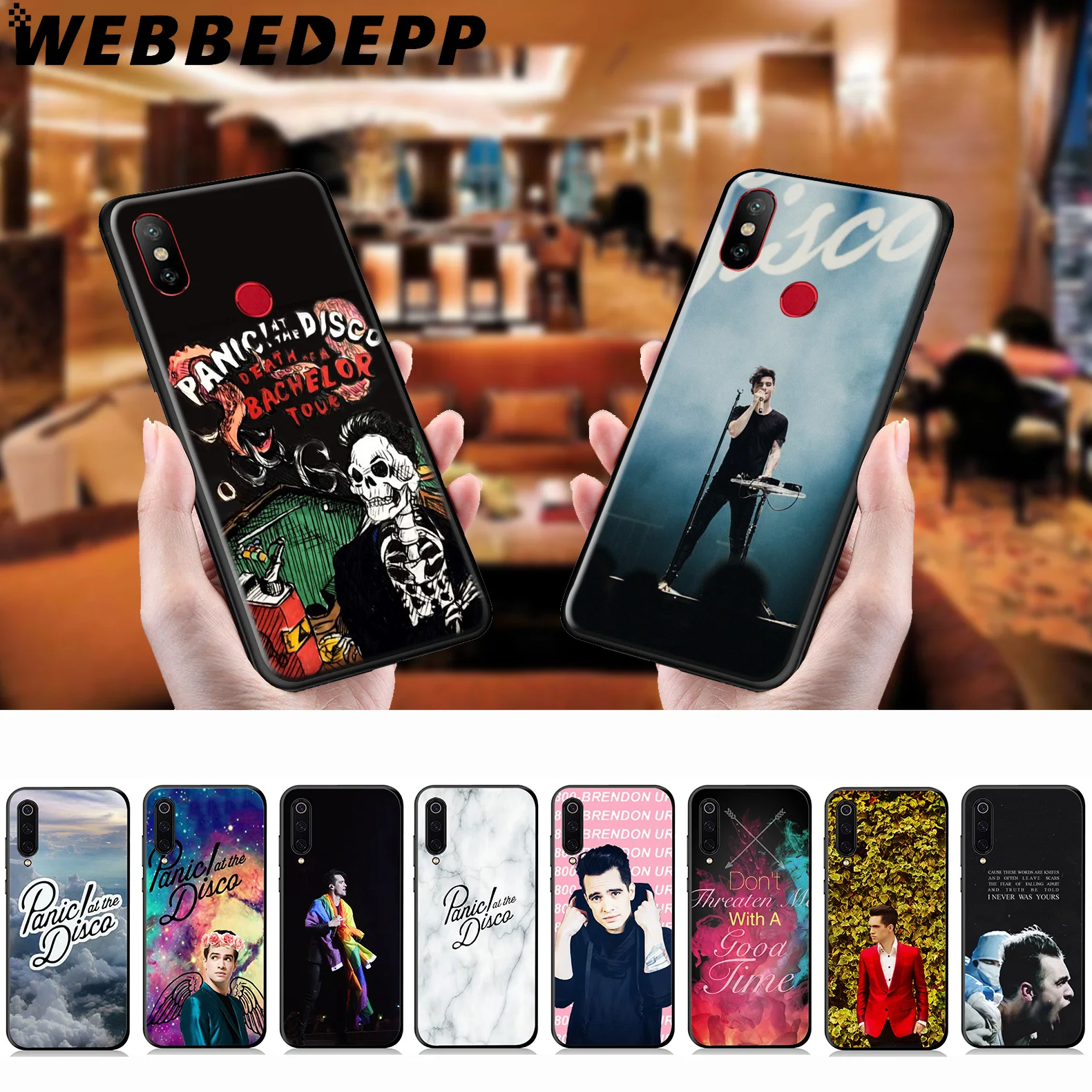 WEBBEDEPP Panic! на Disco мягкий чехол для Xiaomi Mi 9T 9 8 SE 6 A1 A2 A3 Lite MiA1 MiA2 MiA3 F1 MAX 3 Mi8 CC9E CC9 |