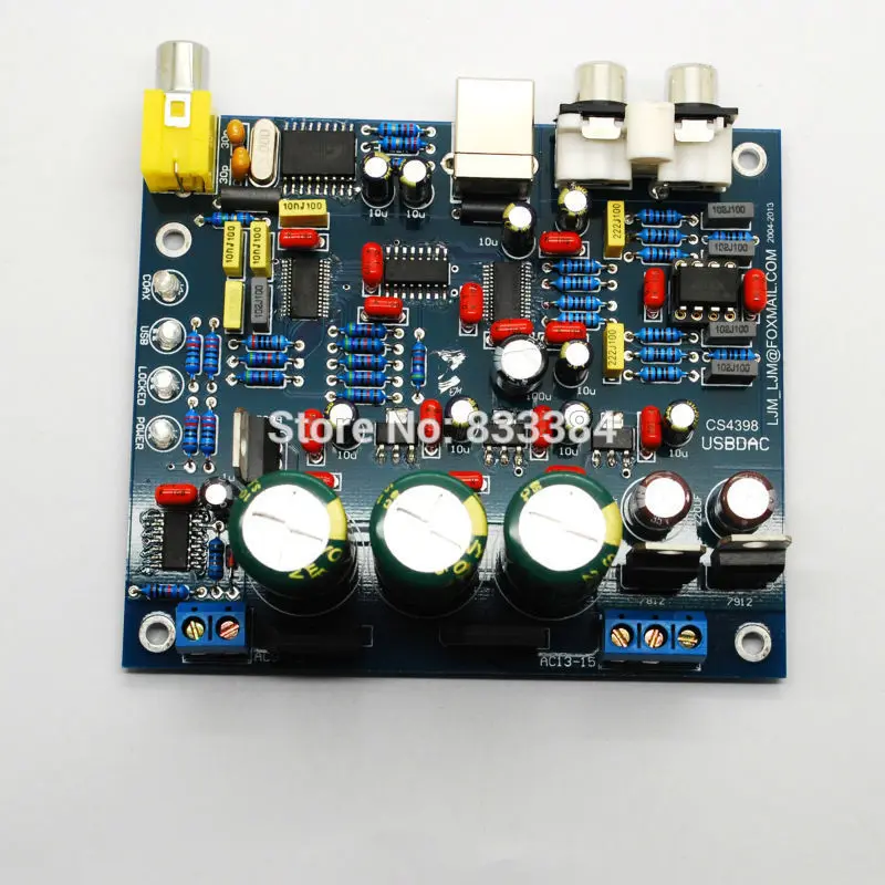 LJM USB DAC Комплект CS8416 + CS4398 AMP доска diy kit|diy patio kits|diy body kitdiy amplifier kit |