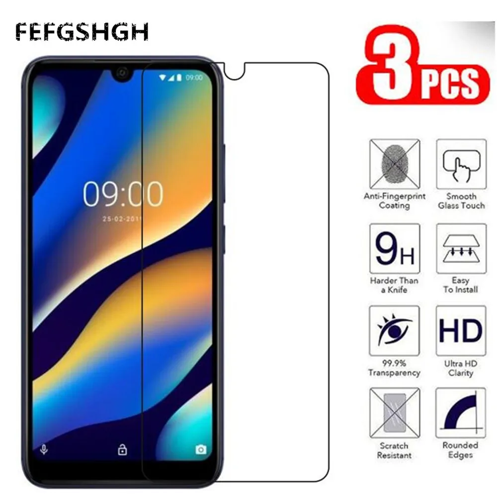 2.5D 9 H закаленное стекло для Wiko View 3 Lite Защитное экрана защитная пленка