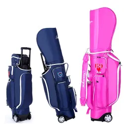 Выдвижной Для мужчин Для женщин Air сумка для гольфа большой Ёмкость Стандартный мяч сумки путешествия авиации посылка может держать полный