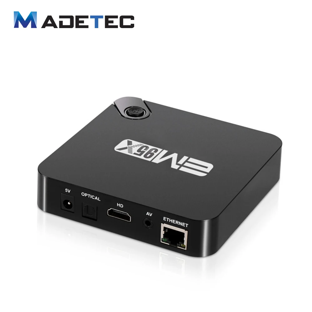 

EM95X 1GB / 8GB Android 6.0 TV Box Amlogic S905X Quad Core 64bit KODI16.0 XBMC UHD 4K*2K HDMI Mini PC WiFi DLNA Media PlayerVB80