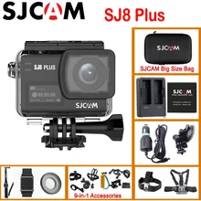 SJCAM SJ8 Plus True 4K 30FPS Ultra HD Экстремальный Wi-Fi дистанционный шлем Спортивная экшн DV камера видеокамера Полный комплект коробка