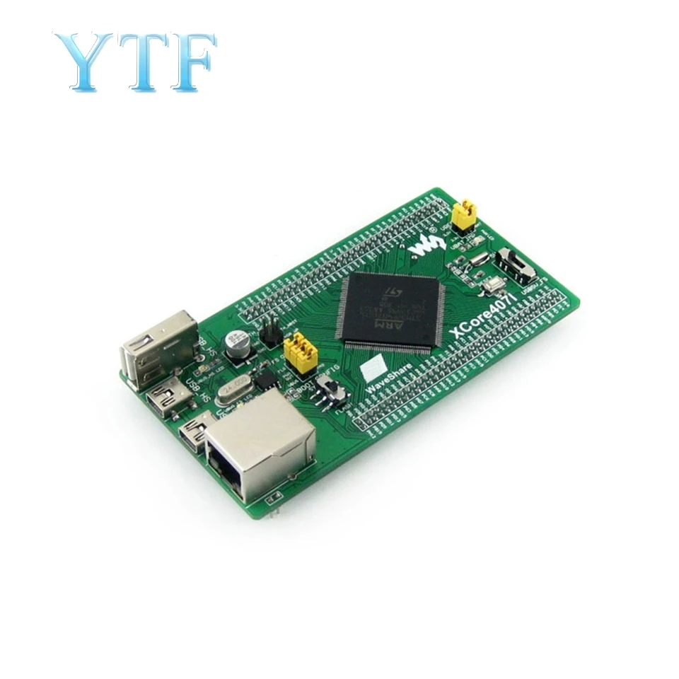 

Free Shipping ST STM32F407IGT6 STM32 Development Board Core Board with Ethernet NandFlash