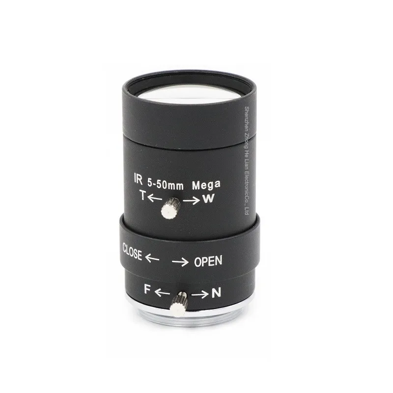 5-50mm Lens 2.0 MegaPixel 1/3&quot Manual Focus CS Mount Infrared Night Vision For CCTV Security Camera | Безопасность и защита