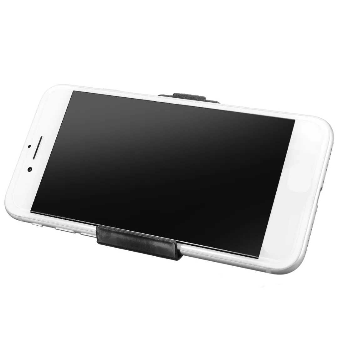 Portable ABS Mini Plastic Mobile Cell Phone Holder Bracket Black Foldable Desk Stand For Huawei Xiaomi Phone Holder 6.3x3x0.7cm