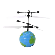 HOT SALE Infrared Induction font b Drone b font Flying Flash LED Lighting Ball Helicopter Child