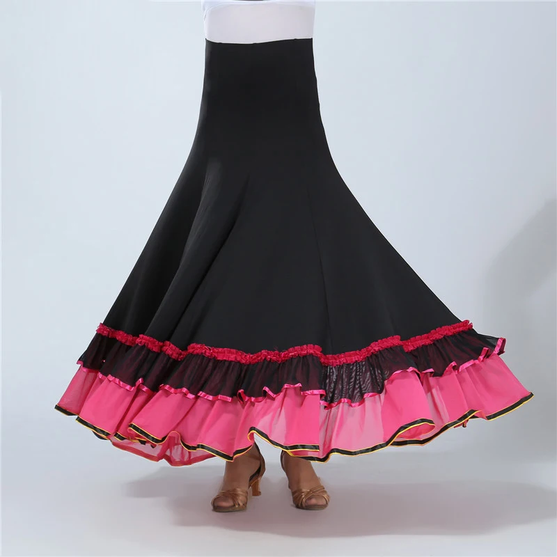 Женская бальная юбка Flamenco стандартный танго|skirt flamenco|skirt dance ballroomflamenco |