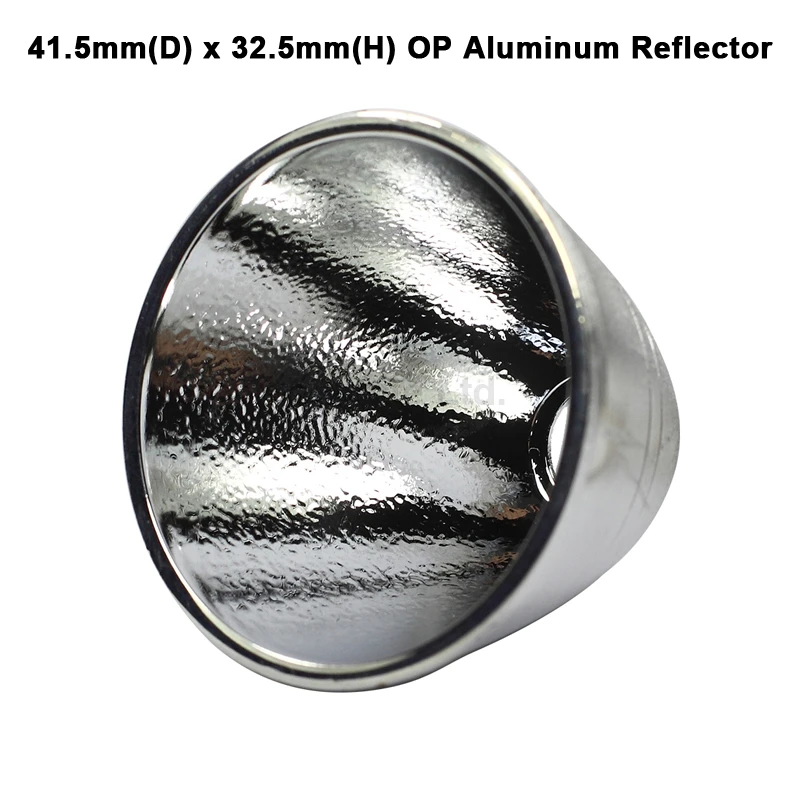 41.5mm (d) x 32.5mm (h) op refletor de alumínio