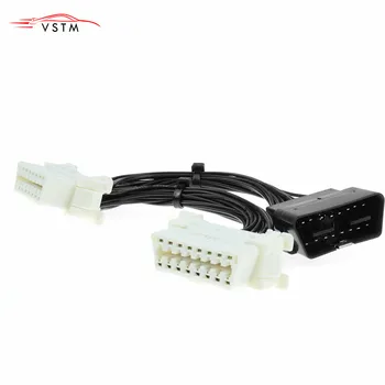 

OBDII OBD 2 1 TO 2 Y Cable Female 16 Pin Splitter Extension Auto Car Connector Extension Cable Adapter