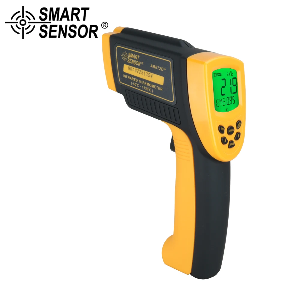 

SMART SENSOR -50~1150C (-58~2102F) non contact Digital infrared thermometer LCD IR Laser Point Gun Infrared Thermometer meter