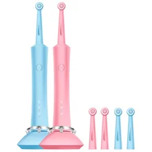 Автоматическая электрическая зубная щетка для взрослых перезаряжаемая ультразвуковая зубная щетка для детей зубная щетка для путешествий