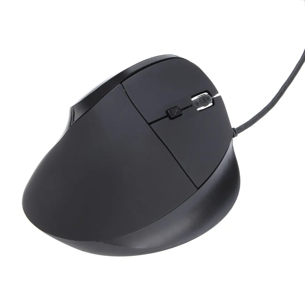 Новый стиль 6 ключей Мышь Gamer компьютер Мышь USB проводной Вертикальная Мышь с Точек на дюйм Светодиодный индикатор для портативных ПК мышь s