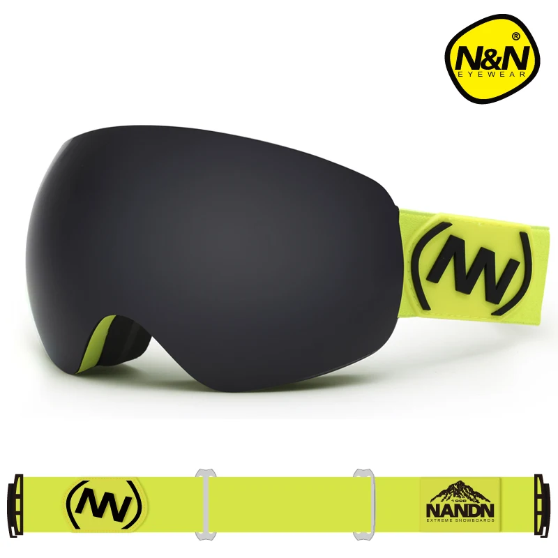 Nandn Snow Glasses Large Lens Anti-fog Man Women Ski Goggles Big Ski Mask Snow Snowboard Goggles 5