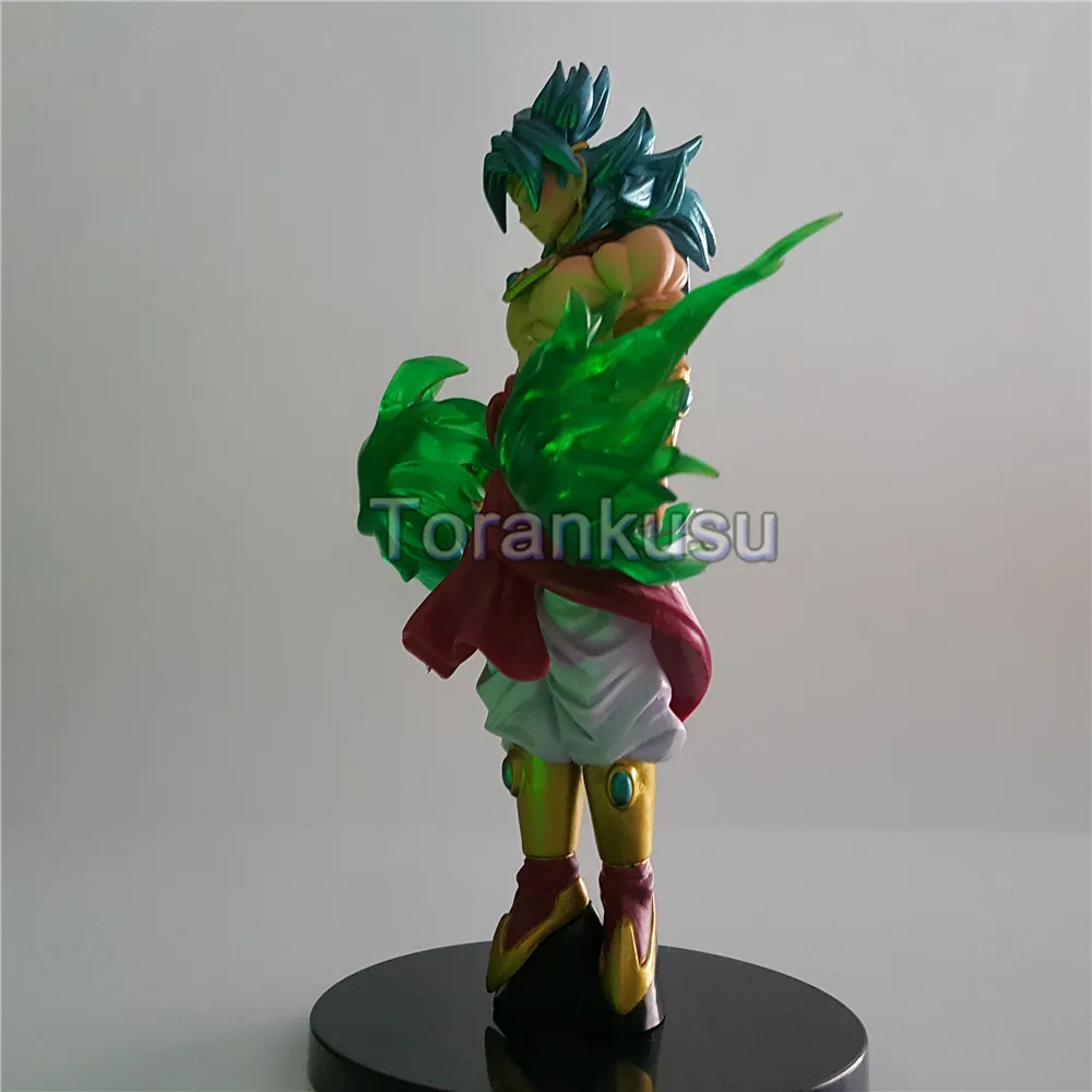 Dragon Ball Z фигурки Broly Brinquedo Зеленый эффект DIY светодиодный светильник Аниме