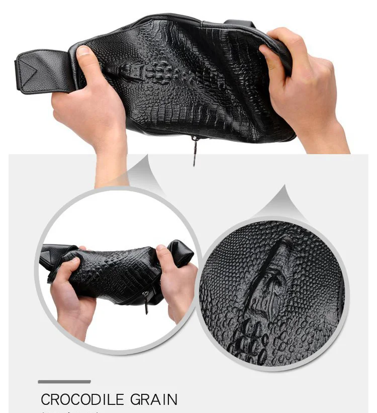 alligator handbag for men