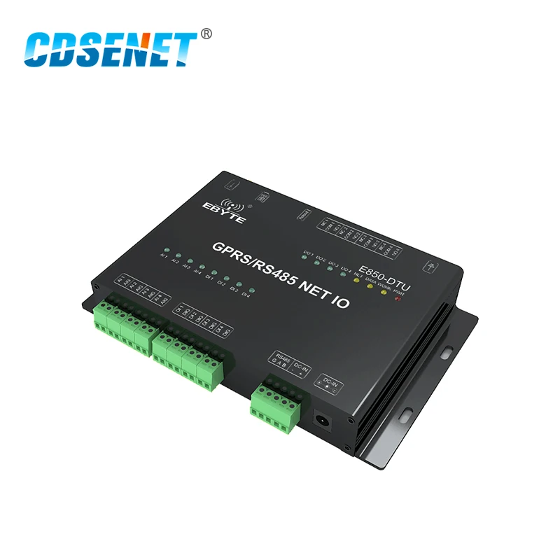 E850-DTU(4440-GPRS) GRPS модем ModBus RTU TCP 12 канальный сетевой IO контроллер RS485 интерфейс
