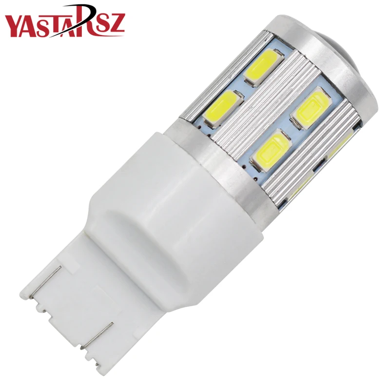 

1PCS T20 7443 Led Bulb Cree Chip 12 SMD 5730 W21/5W 5W Car Led Bulb Turn Signal Brake Light Source parking auto White Red Yellow