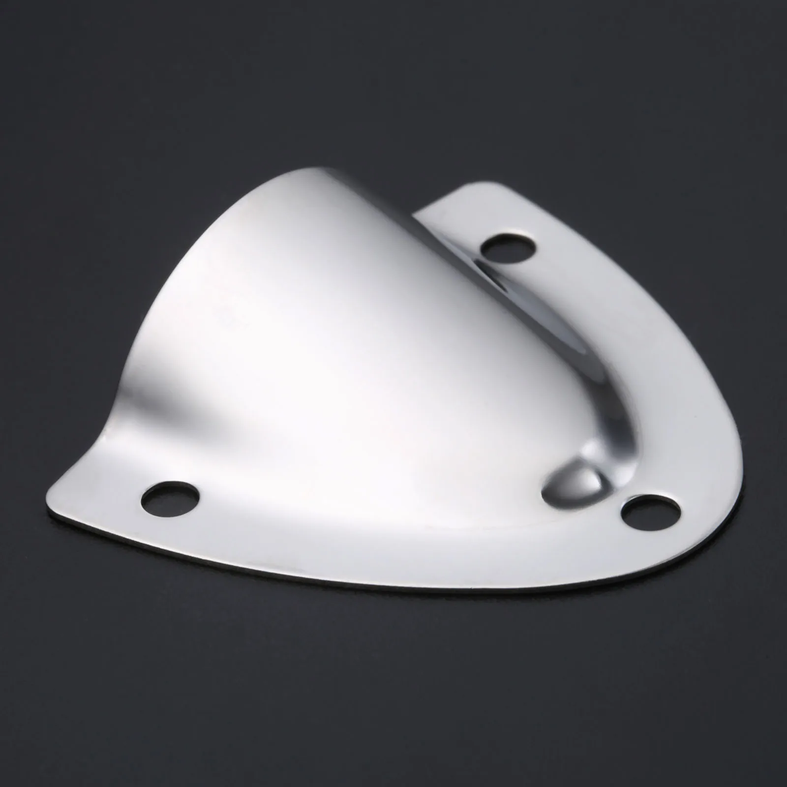 1pc 316 Stainless Steel Midget Clam Shell Wire Cable Vent Cover for Boat Marine 39 x 45mm