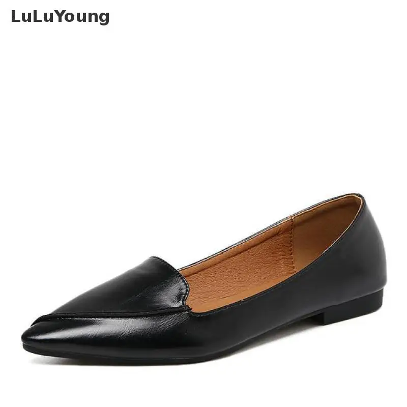 

Flats Female Shallow Point Toe Shoes Pregnant Women Casual Shoes Sy-2767