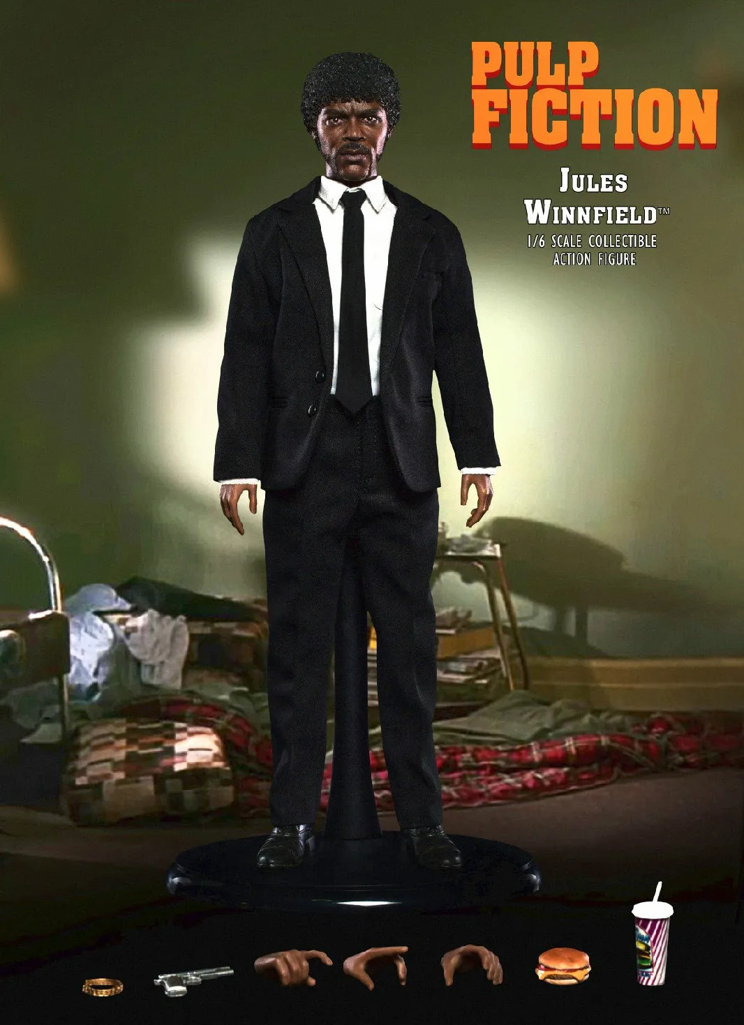 Estartek 1/6 Pulp fiction SA0041 Vincent SA0044 Jules Коллекция фигурка для фанатов подарок на праздник - Цвет: Jules