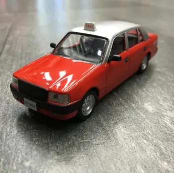 

1:43 high quality Hong Kong Toyota alloy retro car model,fine metal crown taxi,collection gift,free shipping