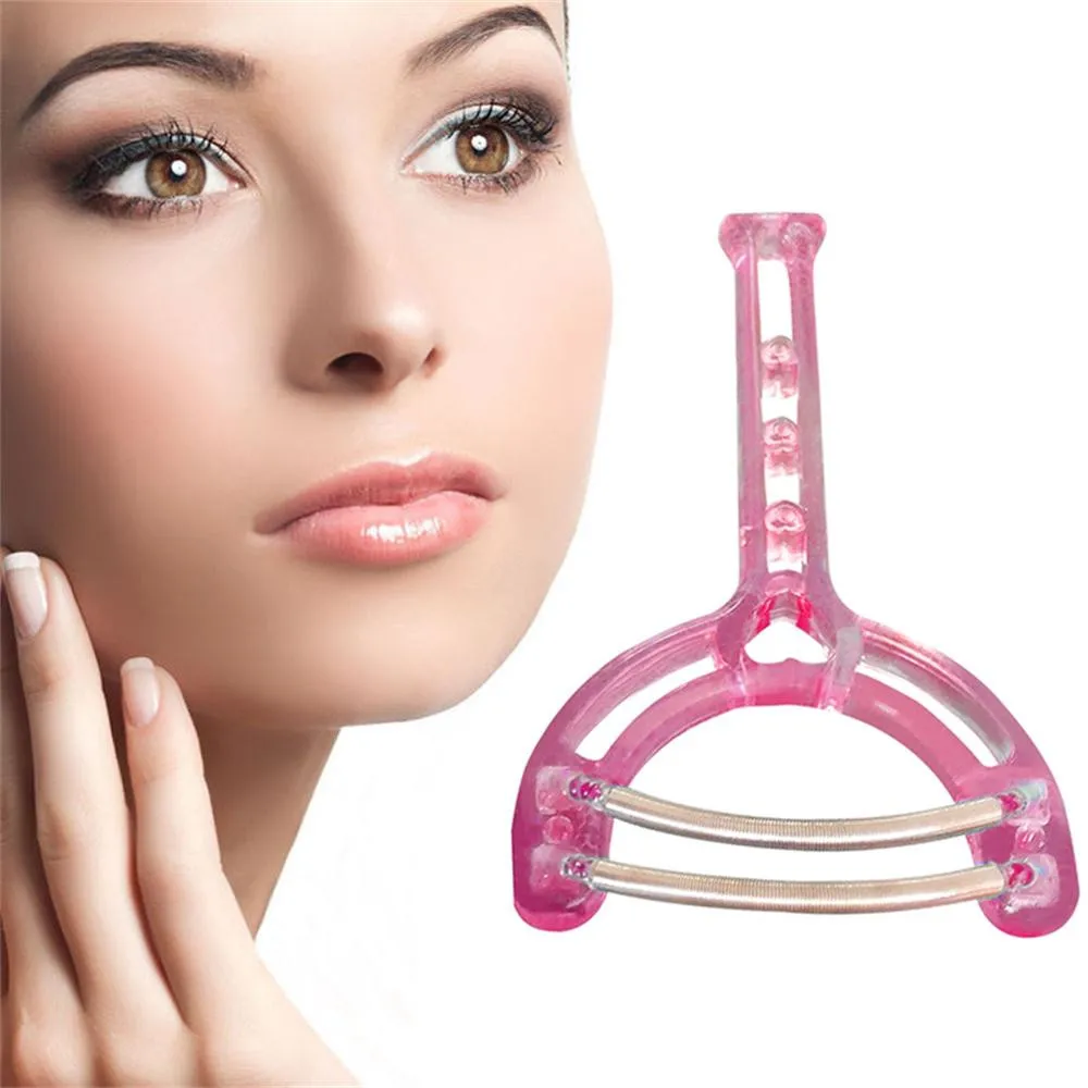 Безопасный ручной прибор для удаления волос на лице, пластиковый ролик для удаления волос на лице, косметический эпилятор, инструмент для удаления волос с помощью Epi