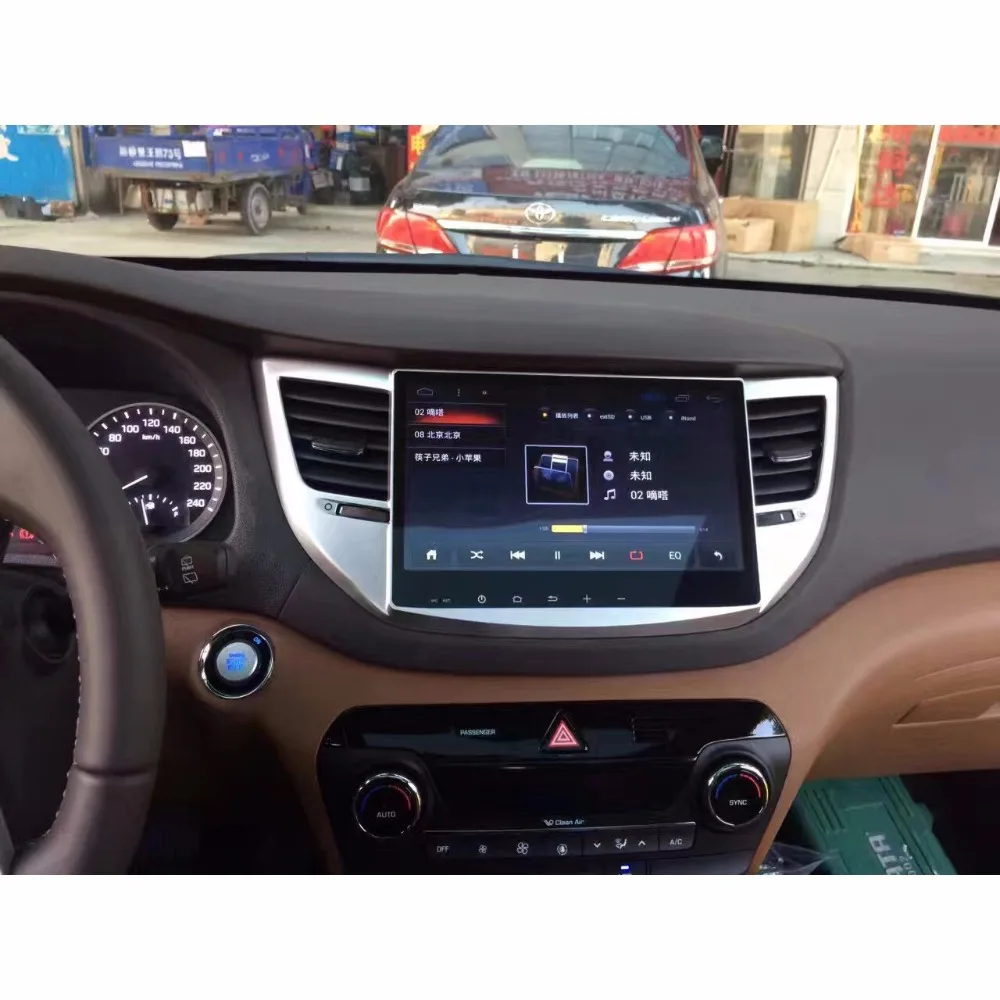 Excellent CHOGATH 10.2" car Multimedia Player Quad Core Android 9.0 Car radio GPS Player for Hyundai Tucson 2016-2017 with canbus,wifi 5
