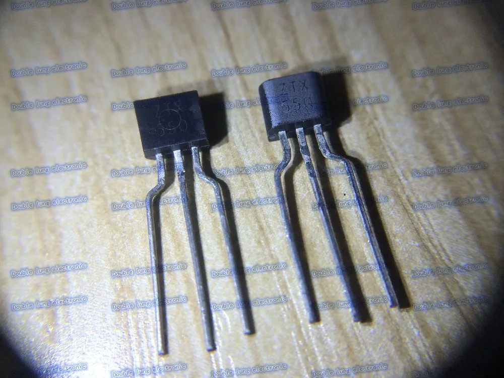 10PCS/LOT ZTX550 TO 92S PNP SILICON PLANAR MEDIUM POWER TRANSISTORS 45V ...