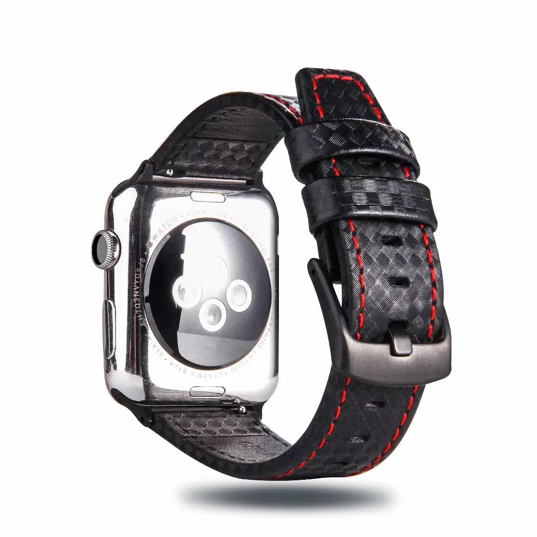 

Genuine Leather Replacement Band Strap For Apple Watch Series 4 3 2 1 38mm 40mm ,Soft Leather Watch Band for iwatchseries 5