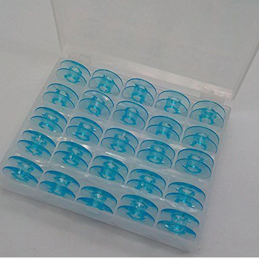 

25pcs in box Plastic Bobbins 9033P for PFAFF130 2022 2023 6110 1523 7510 1475CD