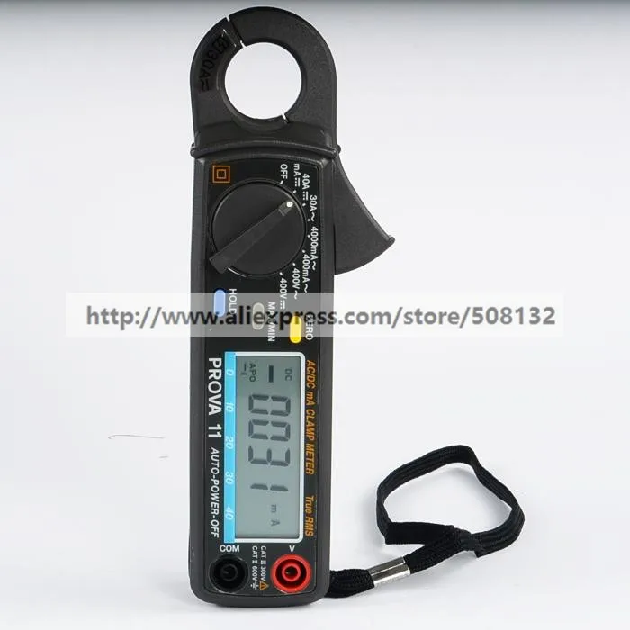 PROVA 11 AC/DC mA Clamp Meter AC 30A 400V (True RMS) DC 40A 400V!! Новинка! prova11|ma clamp meter|clamp metermeter |