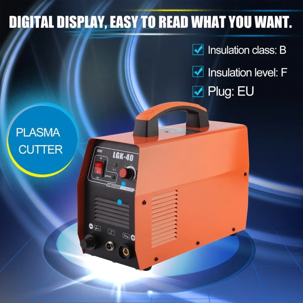 

(Ship from DE)Durable LGK-40 Plasma Cutter With Welding Accessories Professional Single-Phase Plasma Cutting Machine EU Plug
