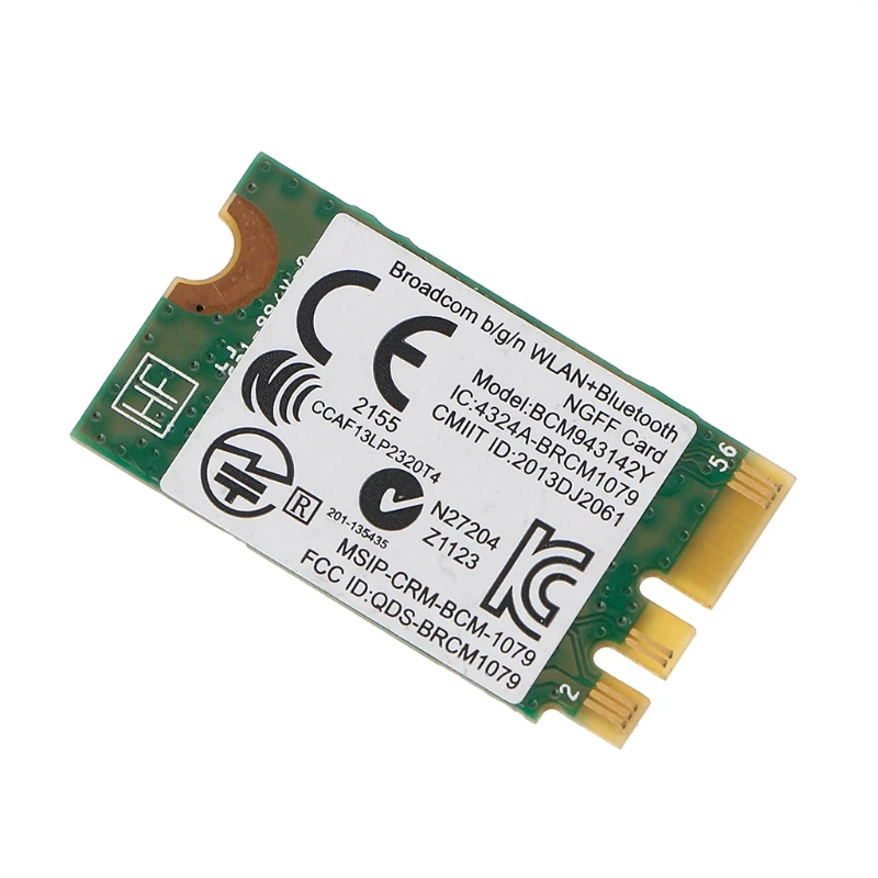 1 BCM943142Y 802.11b/g/n Bluetooth 4,0 WLAN 150 Мбит/с NGFF беспроводная Wifi карта NGFF(M.2) интерфейс