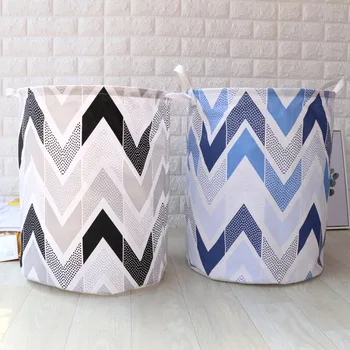 

New Large Capacity Laundry Basket Canvas Laundry Bucket for Dirty Clothes Waterproof Folding Toy Organizer Storage Basket