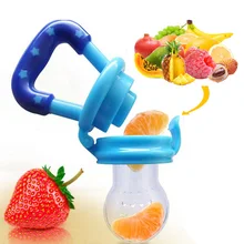1PC Silicone Filter Baby Feeding Fruit Food Mordedor Rumia Baby Teether Feed Bite Masticar Baby Nipple Teether Oral Care