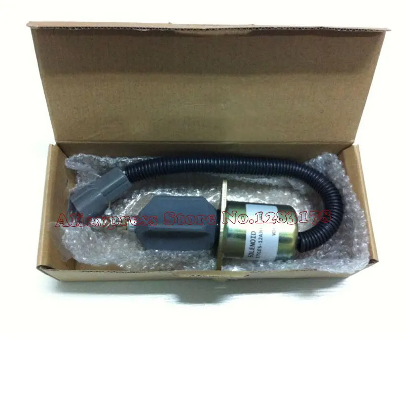 Desligamento de Combustível R60-5 para Yanmar Solenóide Escavadeira Hyundai Motor-rápido Frete Grátis 1751es-12a3uc12b1s 7 Peças e acessórios do gerador