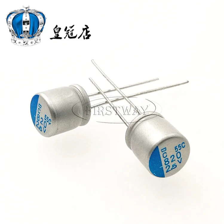 

Solid capacitors 2.5V820UF 8 * 8 line motherboard capacitance 820UF 2.5V 8 * 8mm