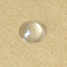 Высокая мощность 23 мм диаметр высота 8 мм оптическая выпуклая стеклянная линза плоско-выпуклая Фокусирующая вспышка светильник линза для лампы светильник