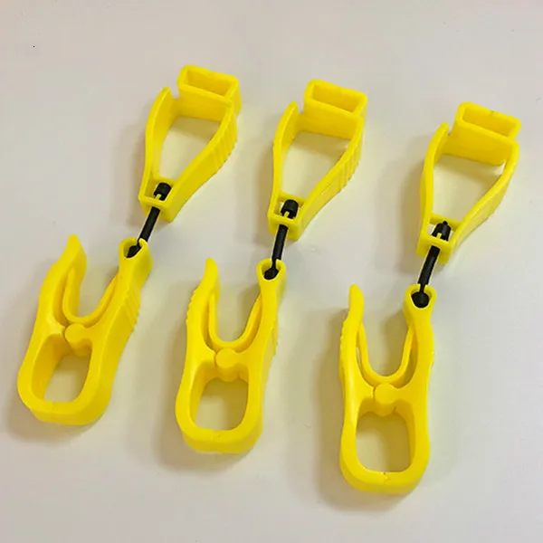 Glove Grabber Clip Holder Guard Work Safety Clip Glove Keeper, Neon POM