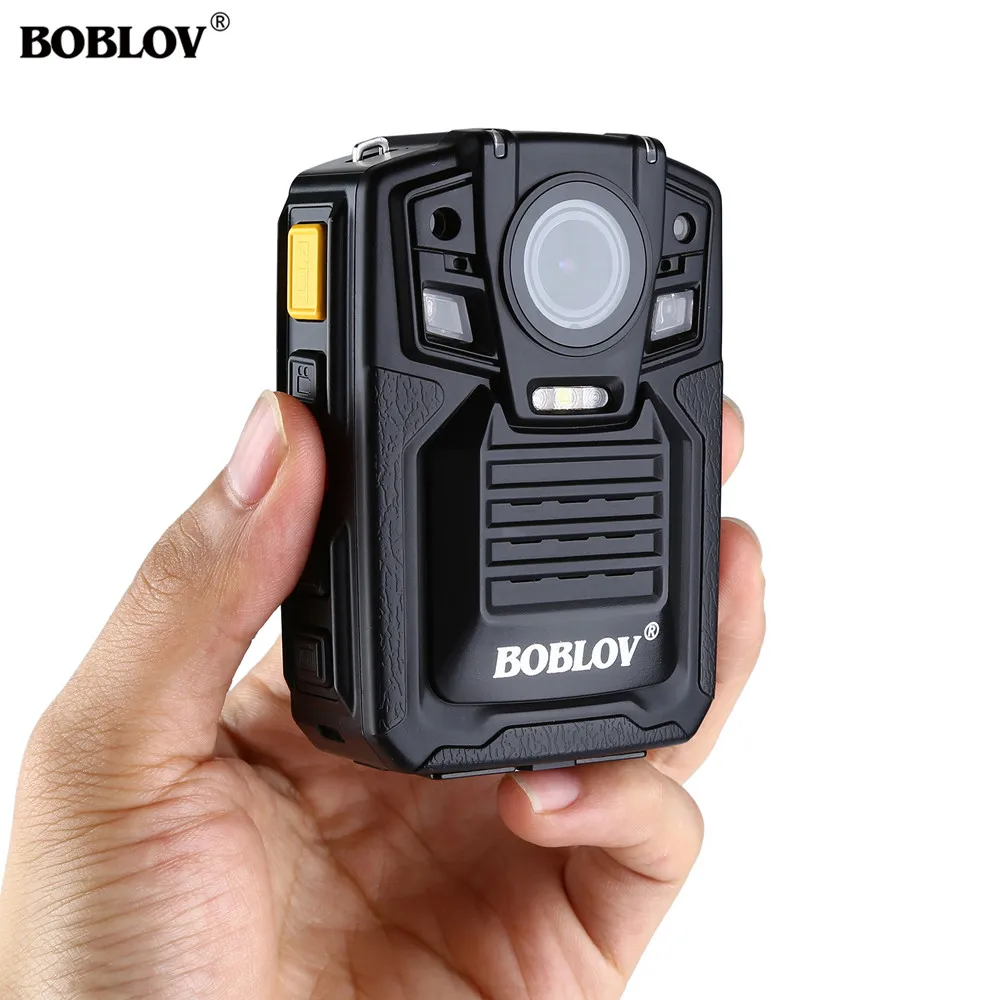 

BOBLOV HD66-02 Police Camera 1296P 140 Degree Security Guard Recorder 32GB Ambarella A7L50 Police Body Worn Camera
