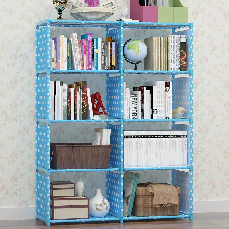 COSTWAY رف تخزين الرف للكتب الأطفال رف كتب خزانة للأثاث المنزل Boekenkast Librero estanteria kitaplik