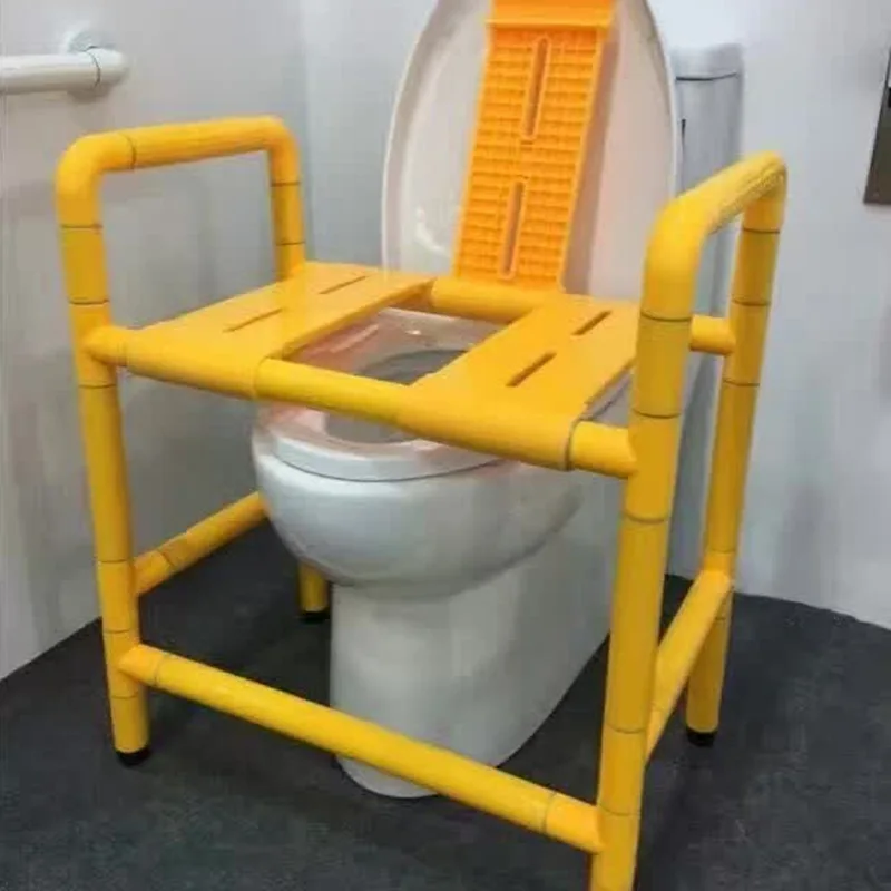 

Toilet shower dual-use shower chair Barrier-free bath shower stool Nylon non-slip elderly special chair