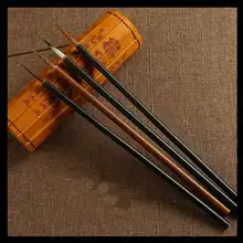 Кисточка для китайской каллиграфии шерсть ласки рисования кистью кисть Акварельная ручка товары для рукоделия стационарный гуашь Краски щетка для бутылки щетки